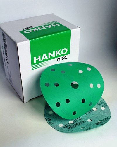 Диск DC341(LA351) Film Green 150 мм 15 отв Р 1500 /100 шт/